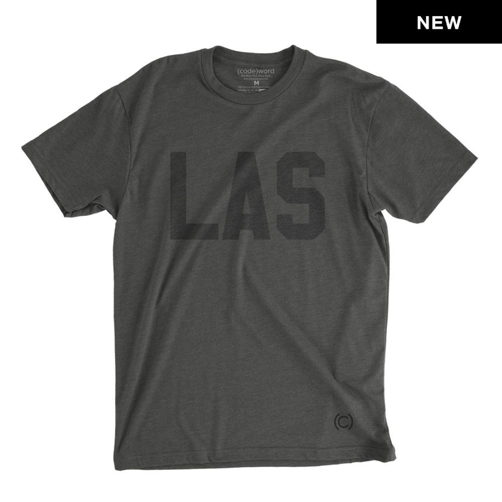 NEW The LAS Vegas Tee - Gray